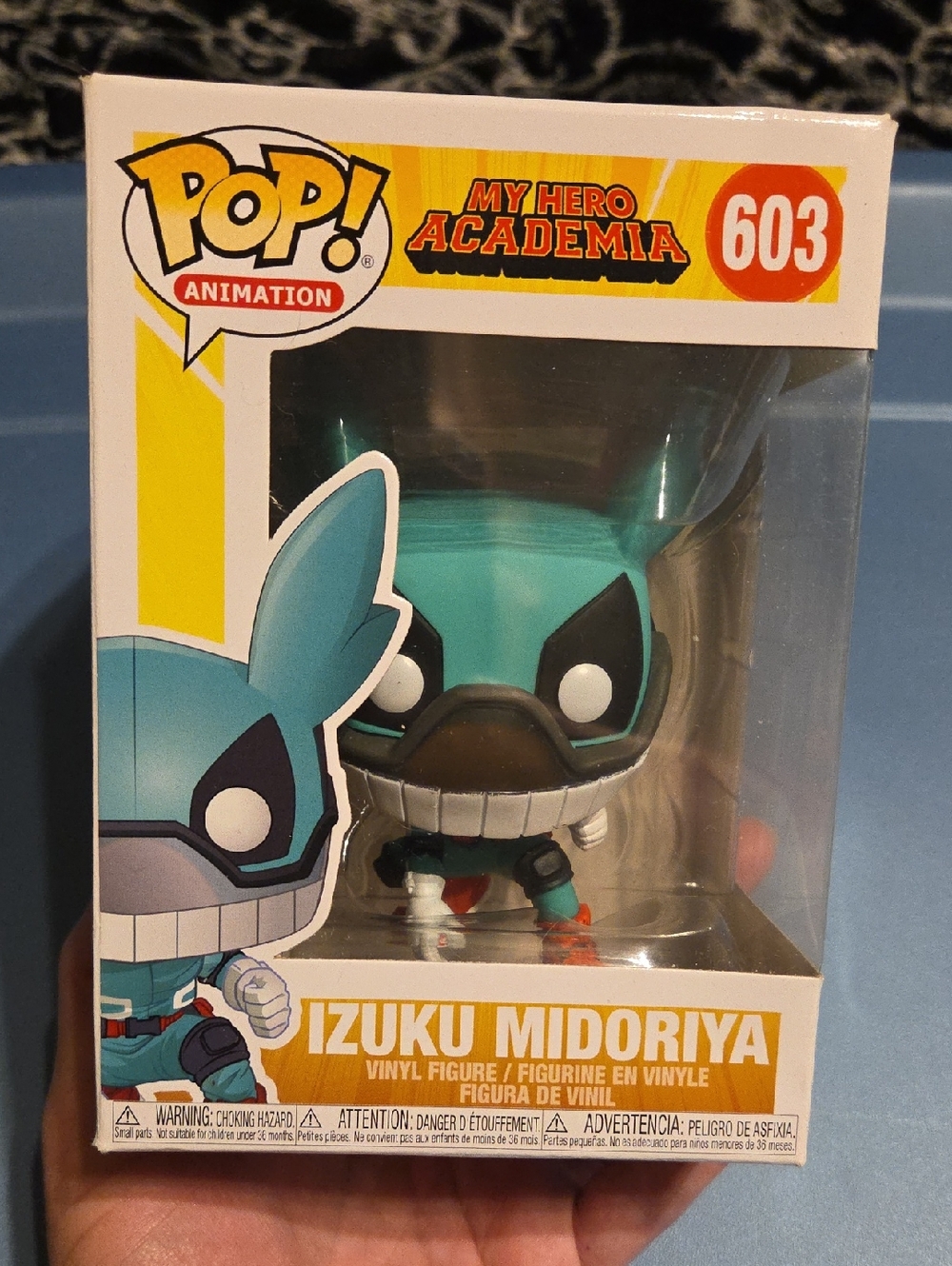 Funko Pop! My Hero Academia Izuku Midoriya Vinyl Figure Teal, Black, White